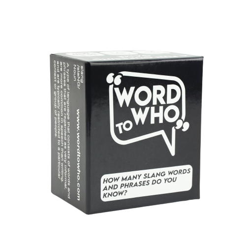 WORD TO WHO - Card Game