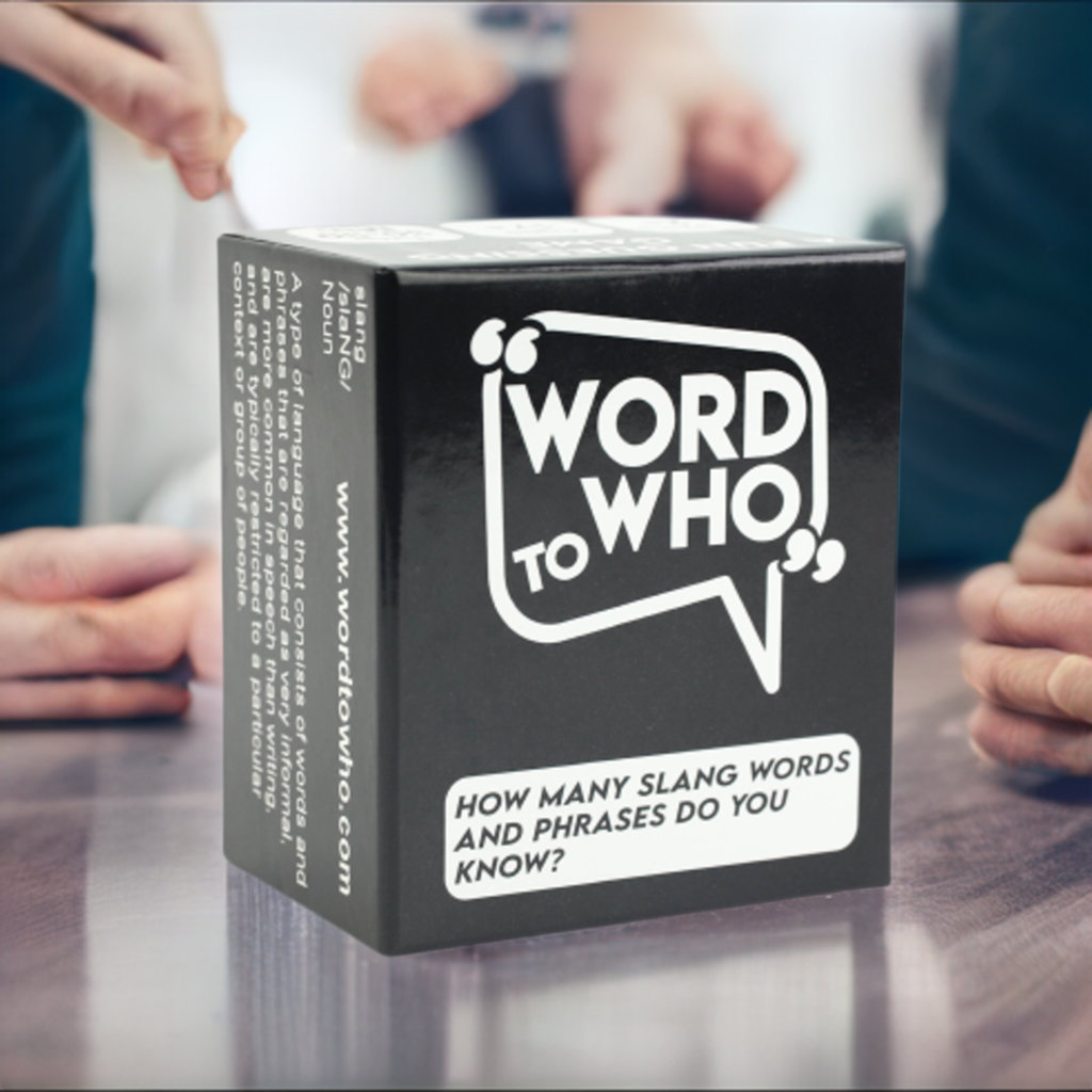 WORD TO WHO - Card Game