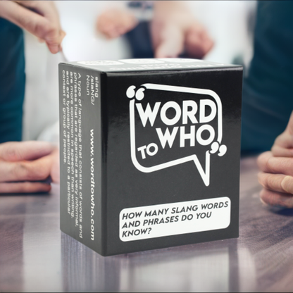 WORD TO WHO - Card Game